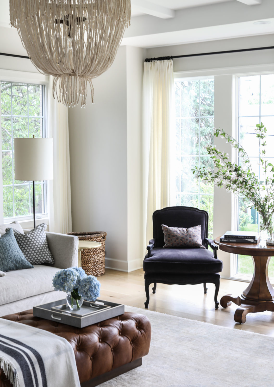 Park and Oak living room