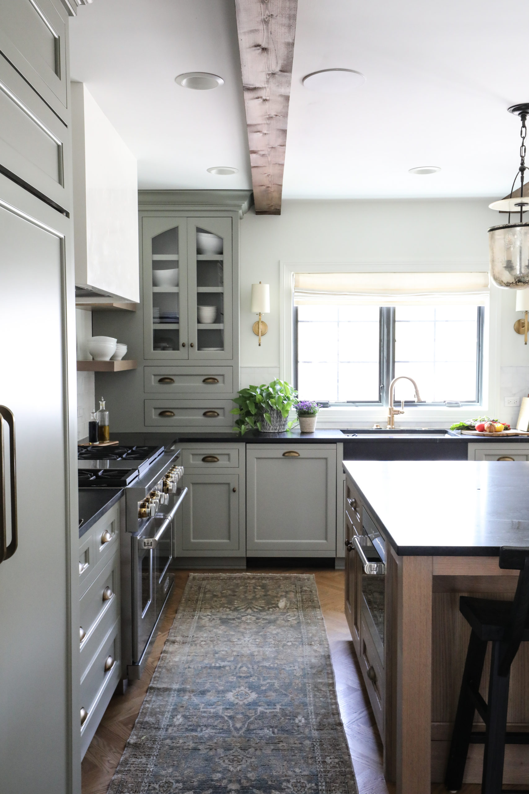 Reveal: Western Springs Tudor Kitchen & Dining Room - Park and Oak ...