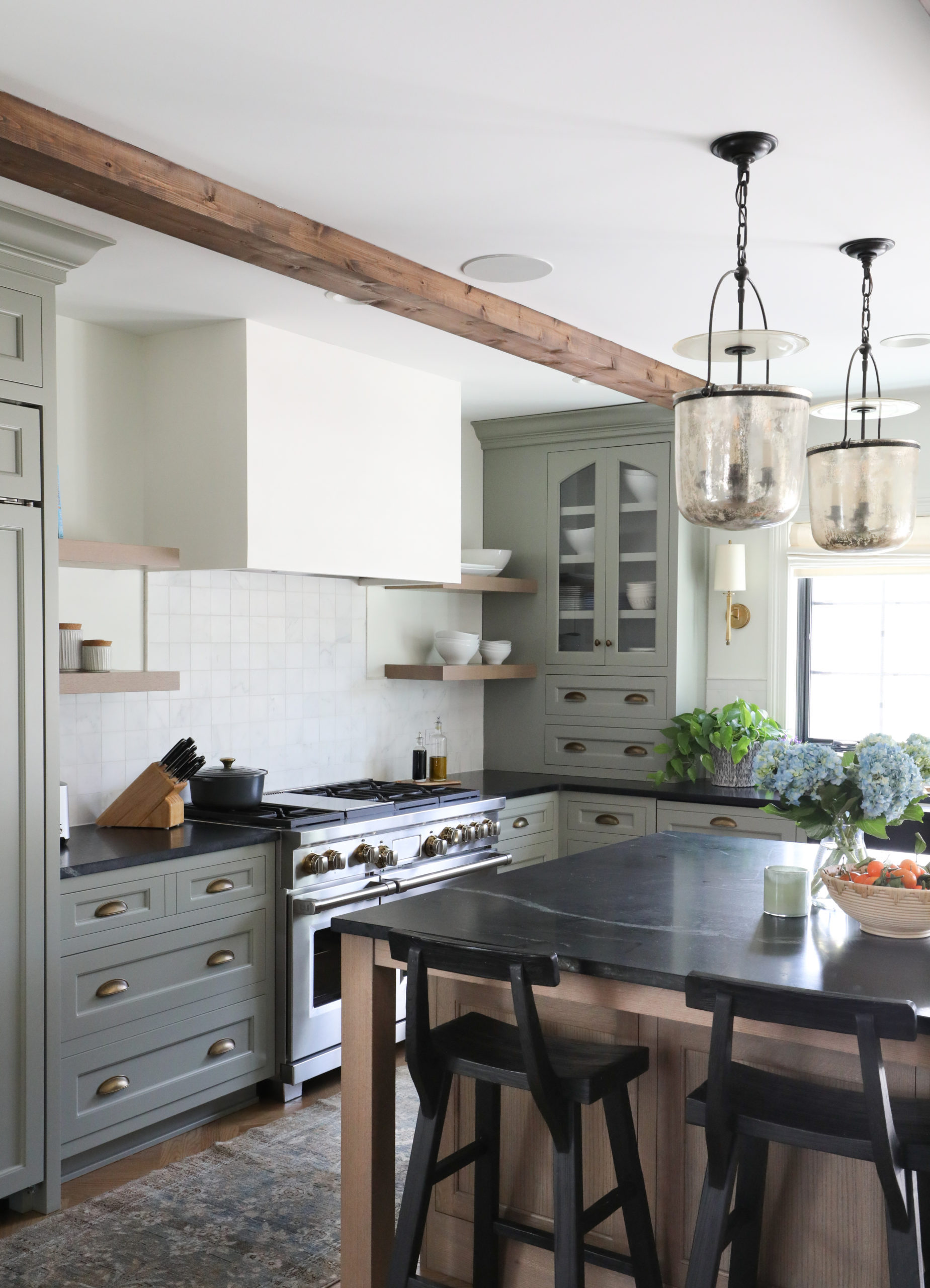 Reveal: Western Springs Tudor Kitchen & Dining Room - Park and Oak ...